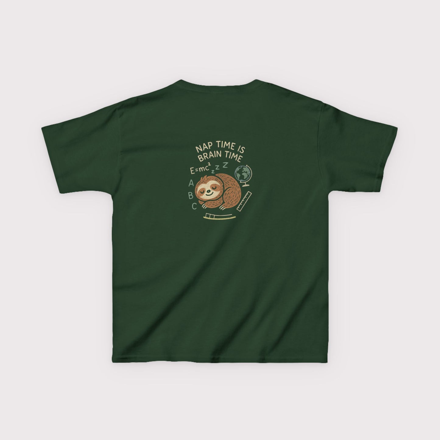 Nap Time Is Brain Time Kids T-Shirt