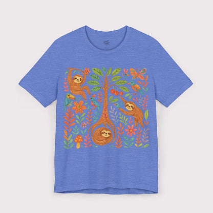 Jungle Joy Sloth T-Shirt