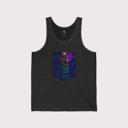 Neon Slothscape Tank Top