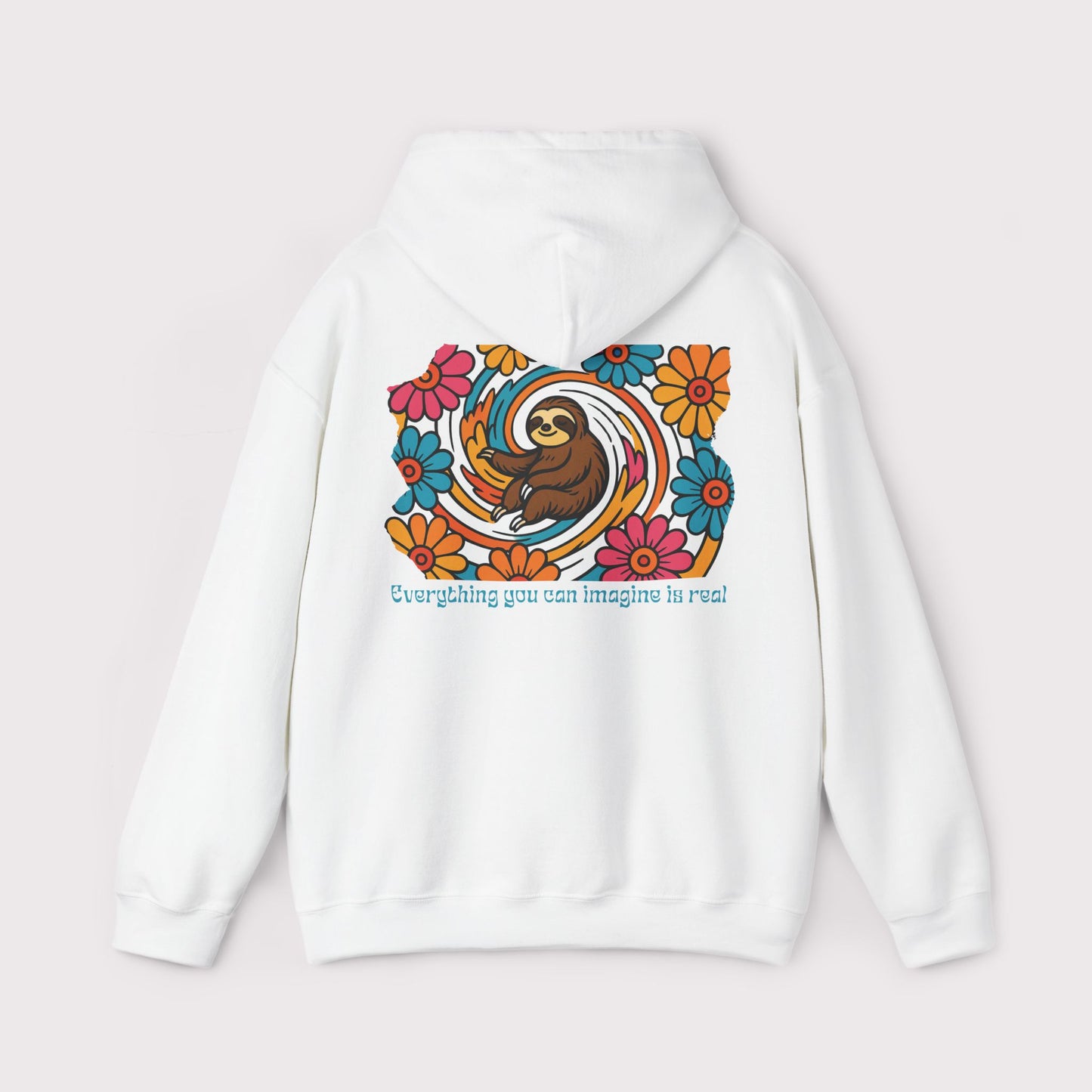 Imagine Sloth Hoodie