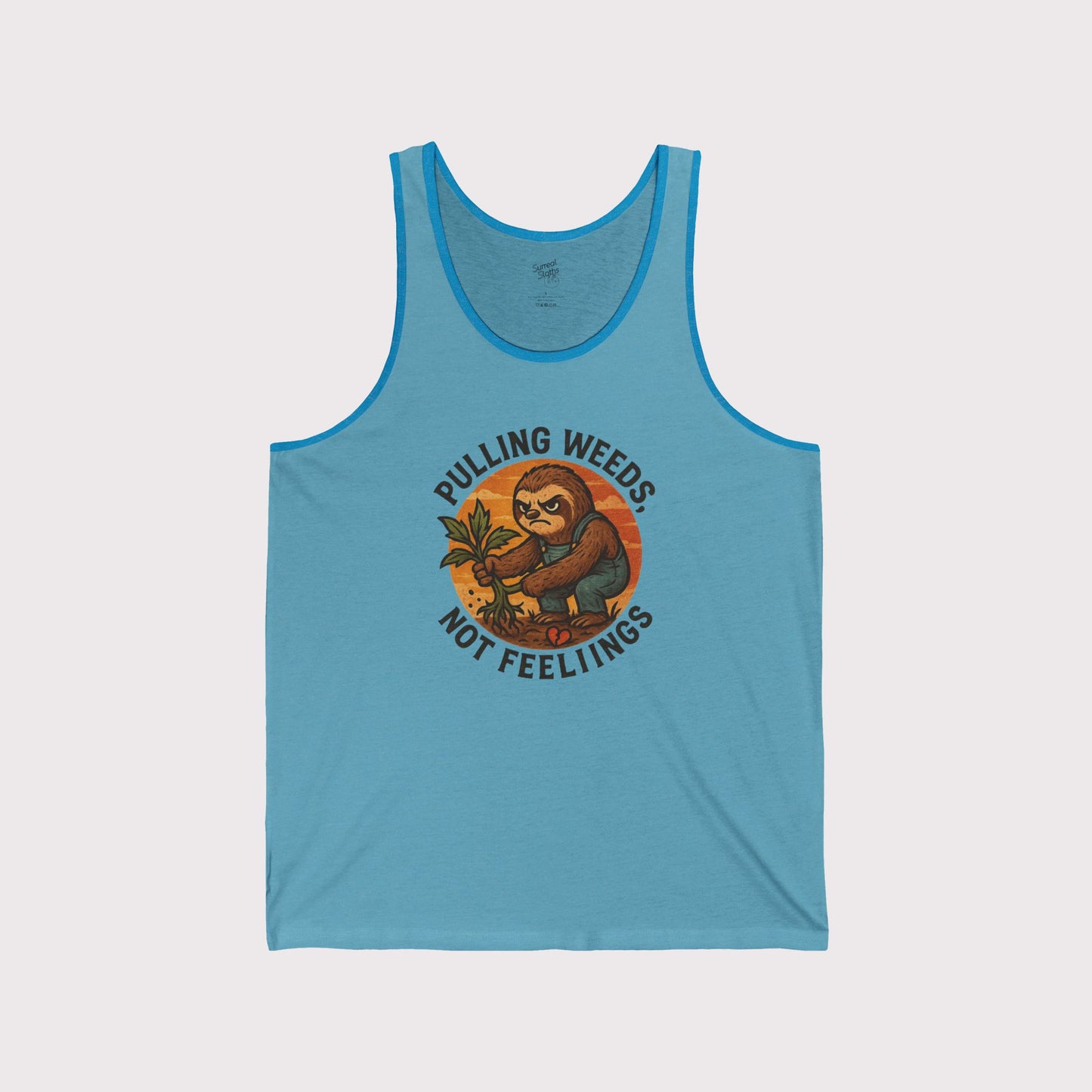 Pulling Weeds, Not Feelings Tank Top