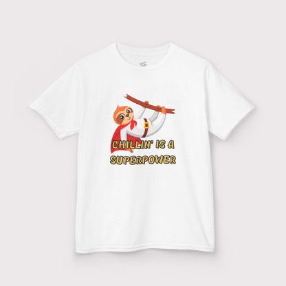 “Chillin’ Is a Superpower” Kids Tee