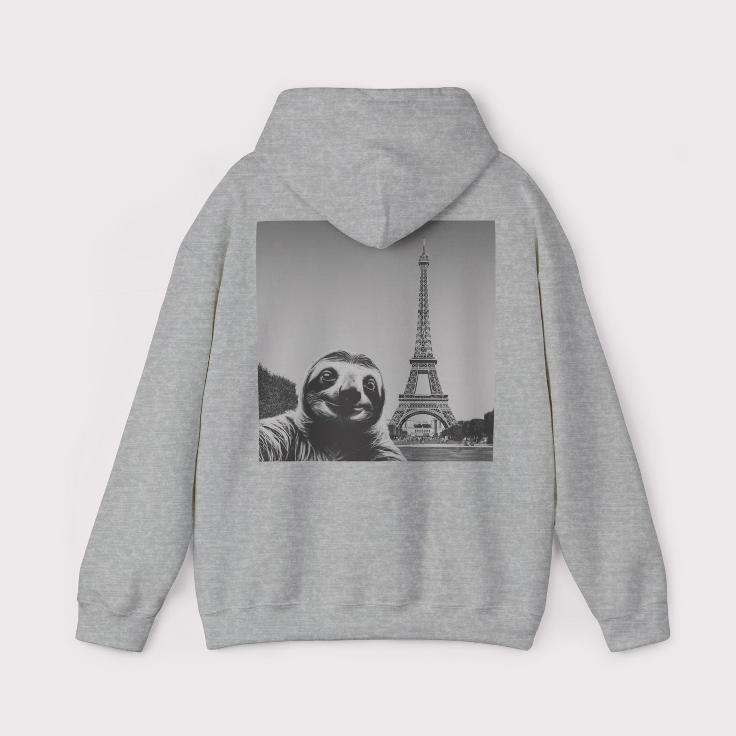 Sloth Selfie Eiffel Tower - Hoodie