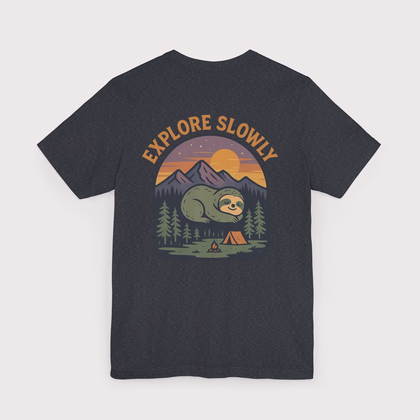 Explore Slowly Sloth T-Shirt