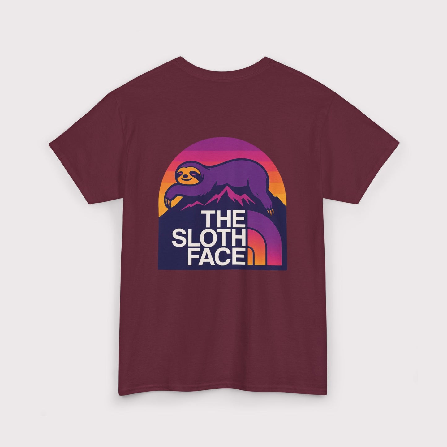 The Sloth Face Sunset T-Shirt