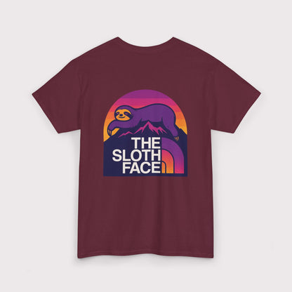 The Sloth Face Sunset T-Shirt