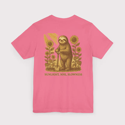 Sunlight, Soil, Slowness T-Shirt