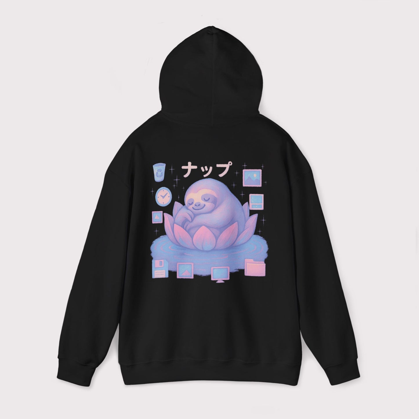 Digital Nap Sloth Hoodie