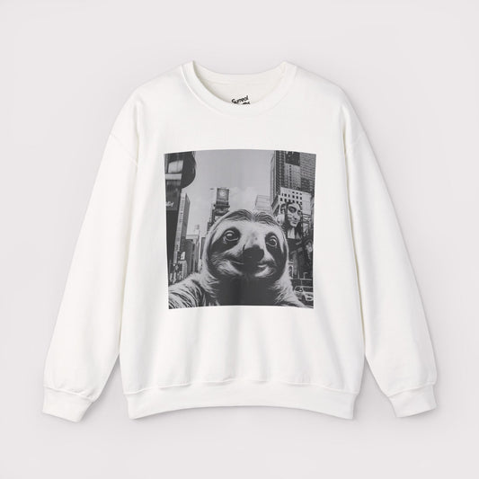Sloth Selfie Times Square - Crewneck