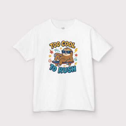 “Too Cool to Rush” Kids Tee