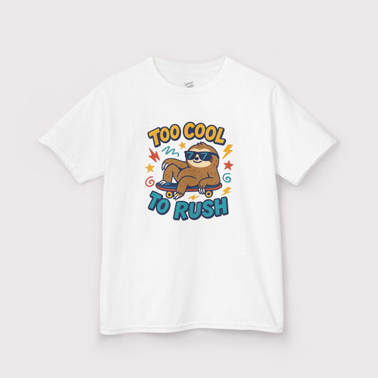 “Too Cool to Rush” Kids Tee