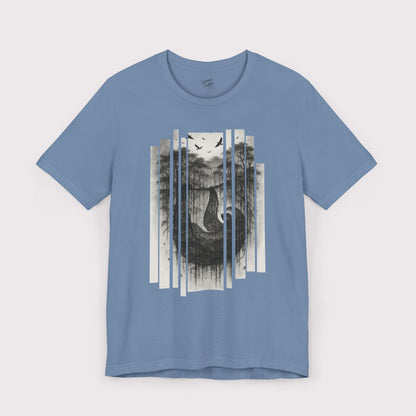 Fragmented Forest Sloth T-Shirt