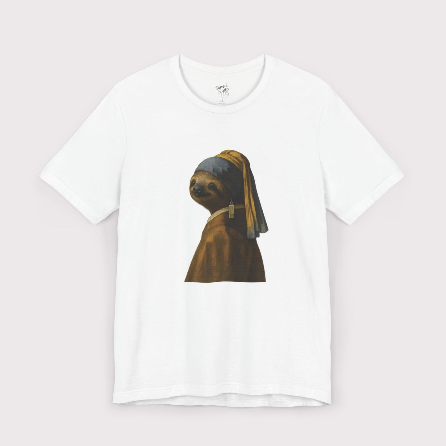 Sloth With An Earring - Jersey Tee