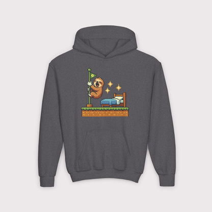 Level Complete Nap Time Kids Hoodie