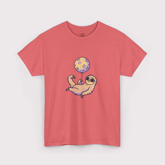Purple Moon Balloon Sloth T-Shirt