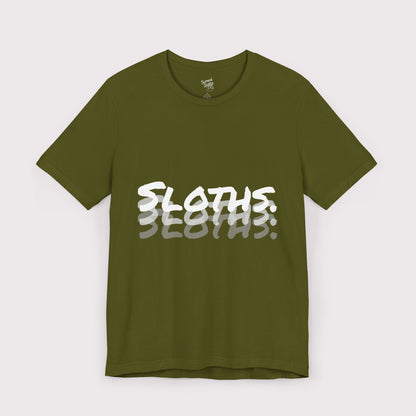 “Sloths Sloths Sloths” - Jersey Tee