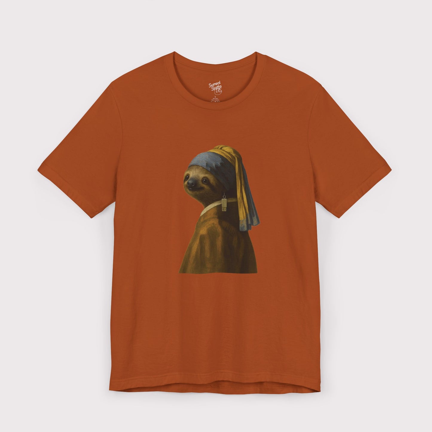 Sloth With An Earring - Jersey Tee