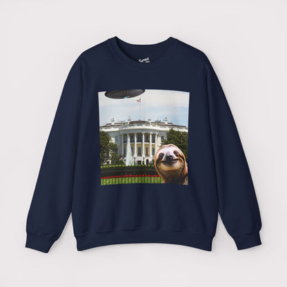 Sloth Selfie White House - Crewneck