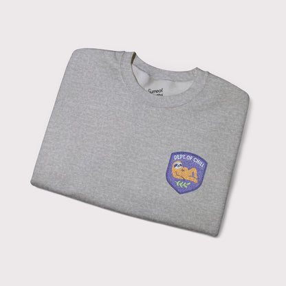 Dept. of Chill Embroidered Crewneck