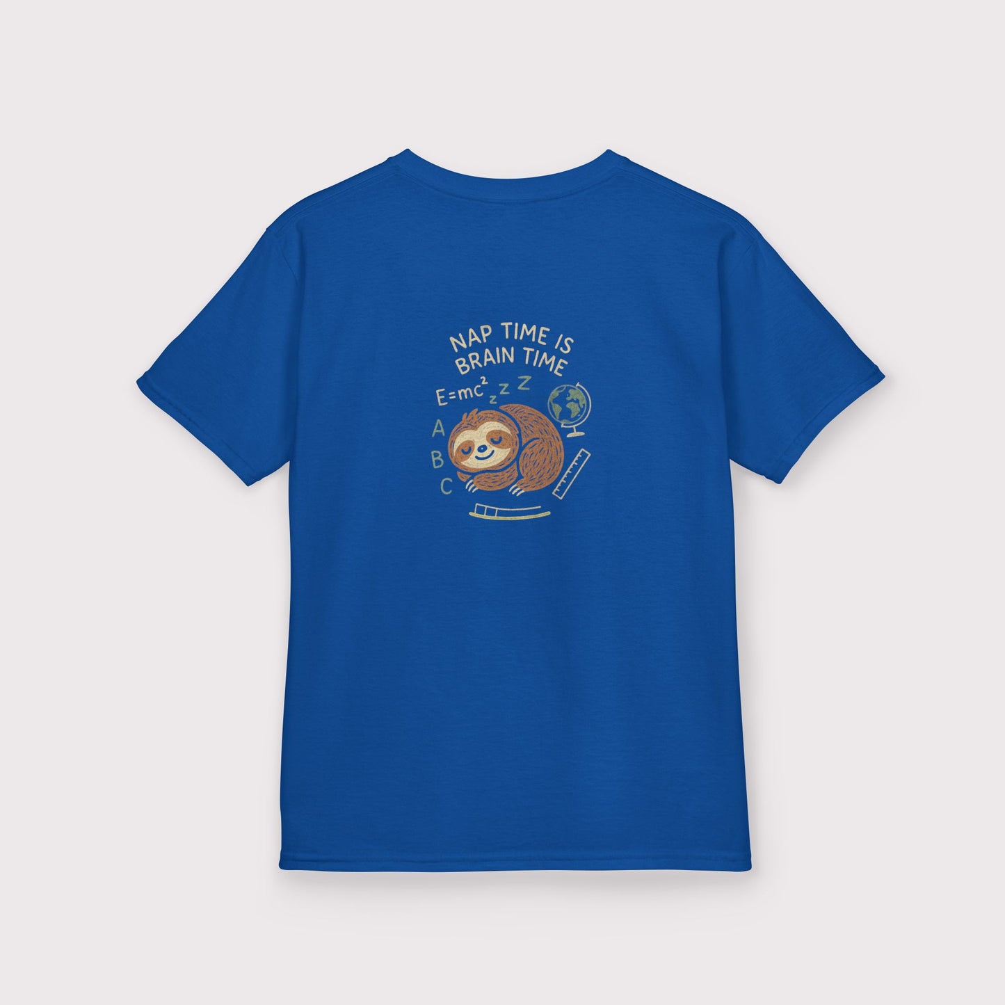 Nap Time Is Brain Time Kids T-Shirt