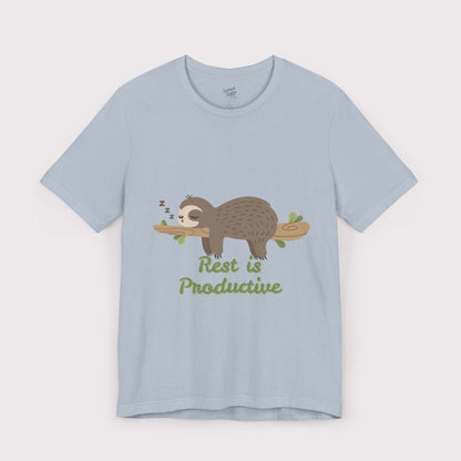 Rest is Productive - Jersey Tee