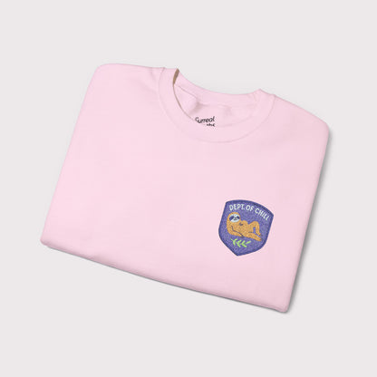 Dept. of Chill Embroidered Crewneck