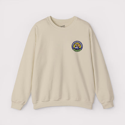 Sloth Mountain Club Embroidered Crewneck