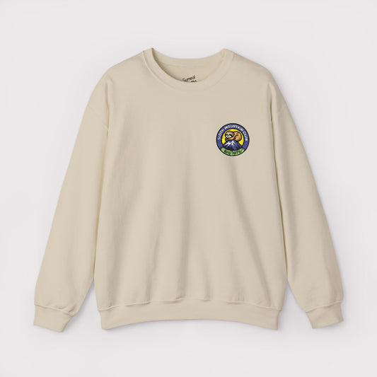 Sloth Mountain Club Embroidered Crewneck