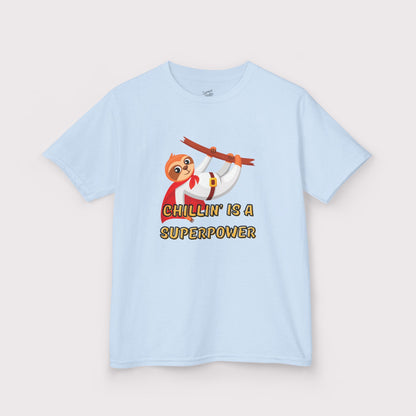 “Chillin’ Is a Superpower” Kids Tee