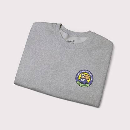 Sloth Mountain Club Embroidered Crewneck