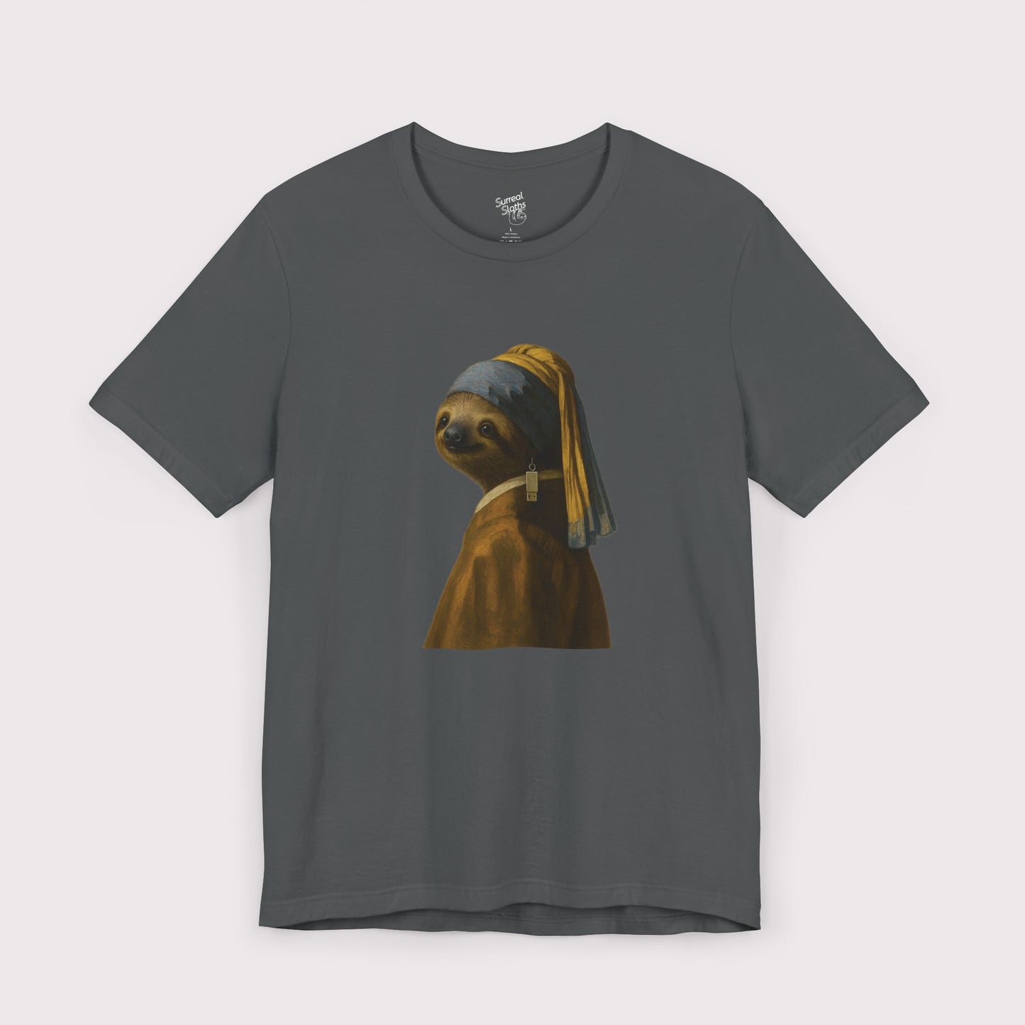 Sloth With An Earring - Jersey Tee
