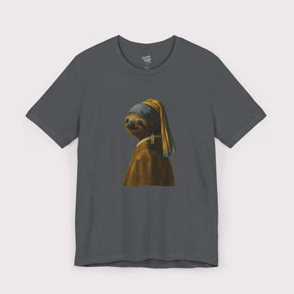 Sloth With An Earring - Jersey Tee