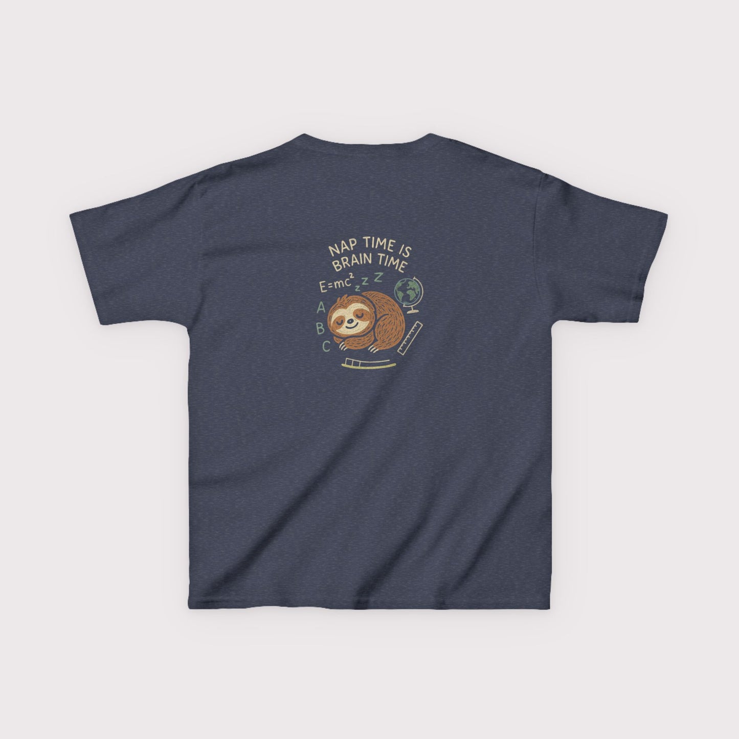 Nap Time Is Brain Time Kids T-Shirt