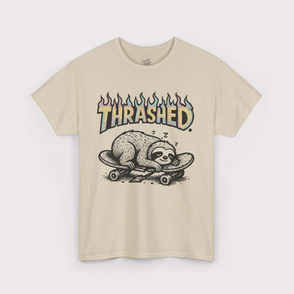 Thrashed Rainbow Flame T-Shirt