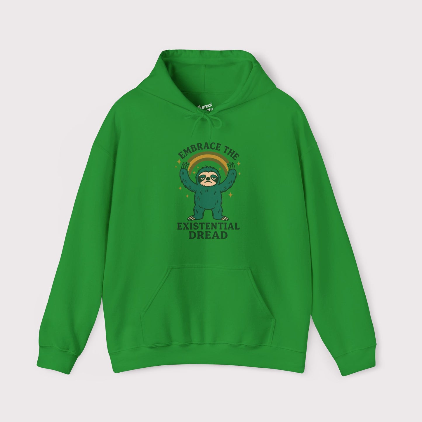 Embrace the Existential Dread Sloth Hoodie