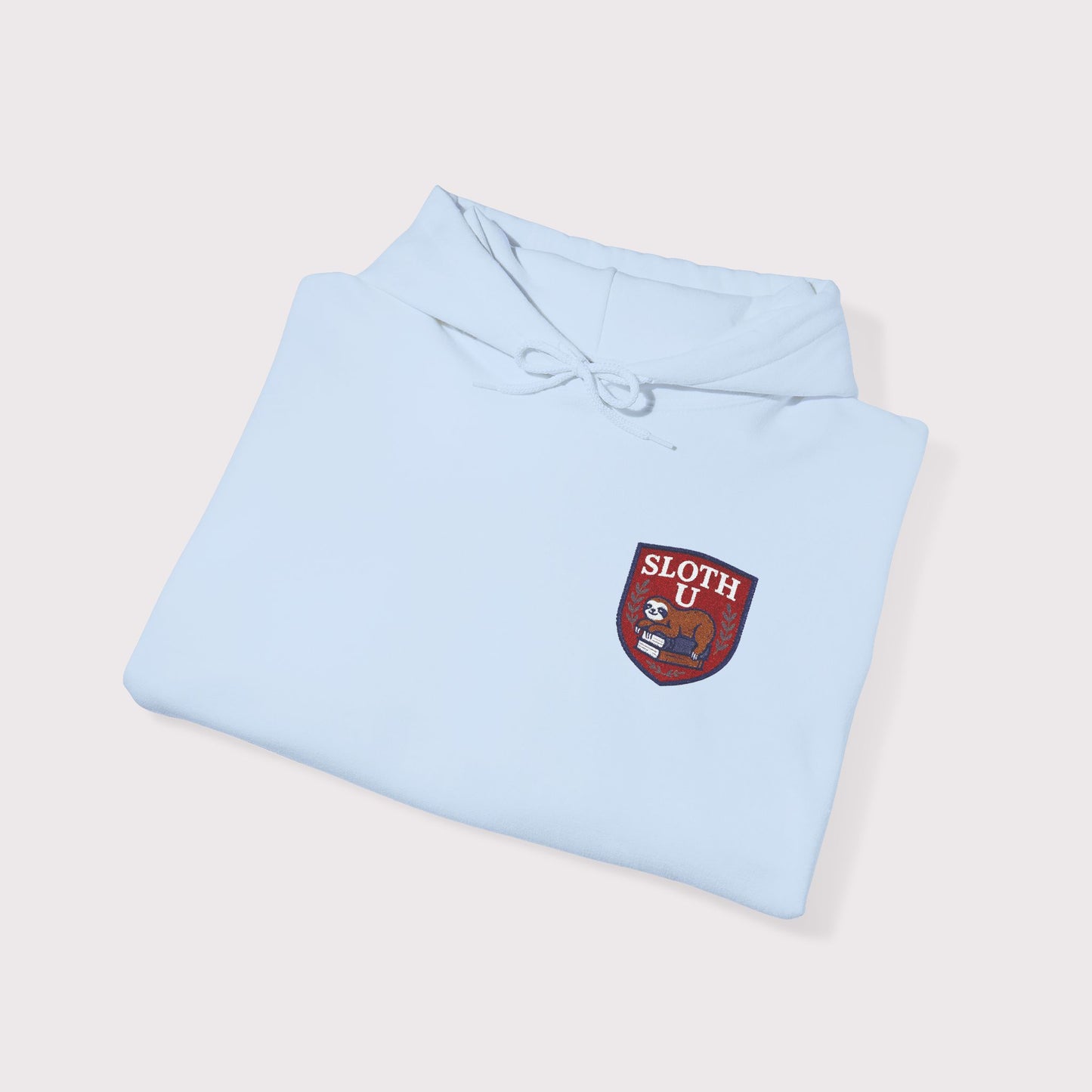Sloth U Embroidered Hoodie
