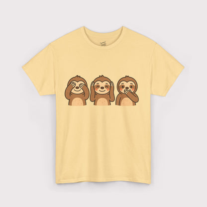 No Evil Sloths T-Shirt