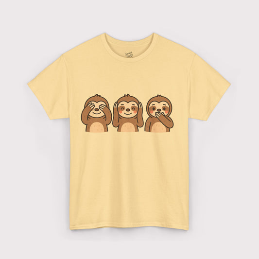No Evil Sloths T-Shirt