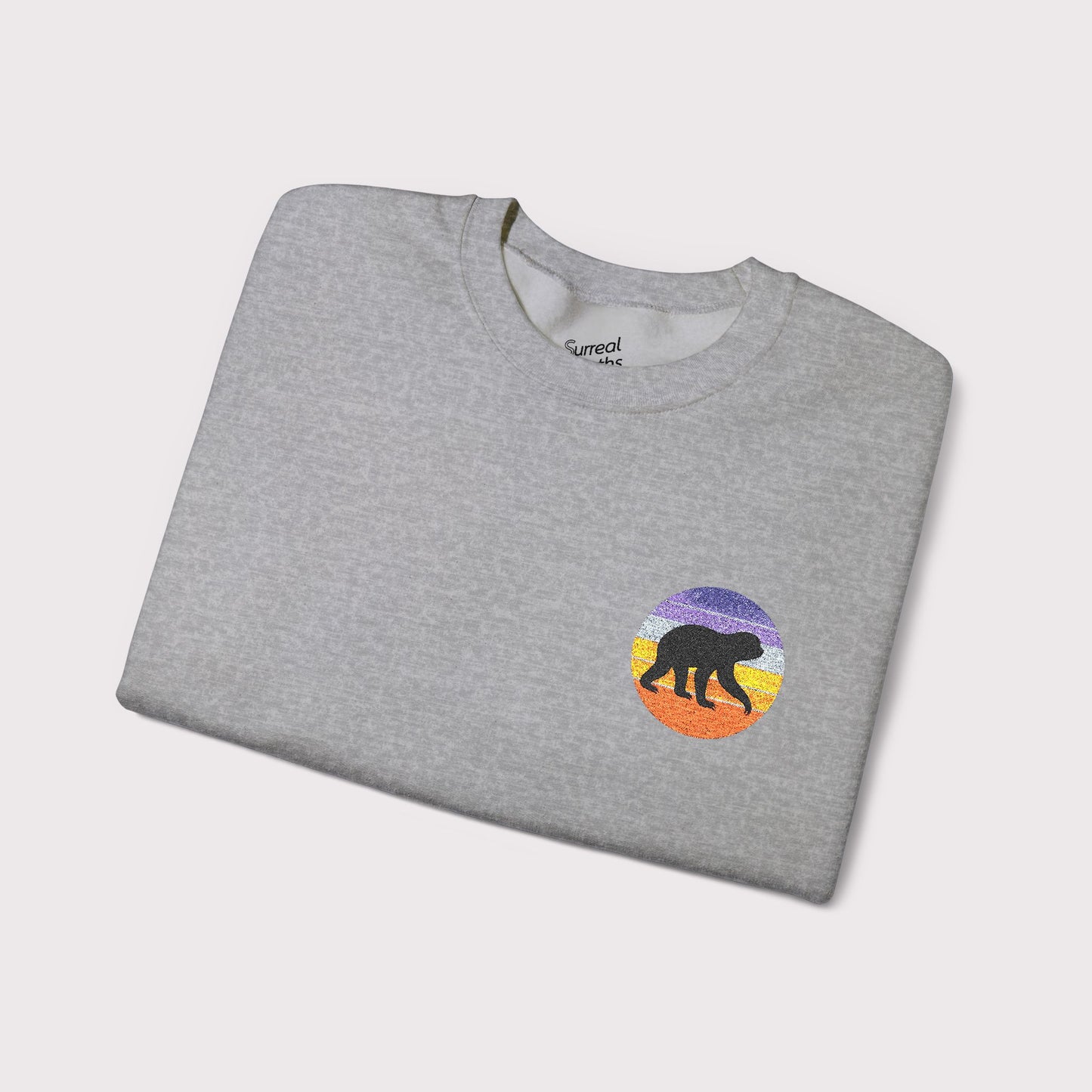 Sunset Crest Sloth Crewneck