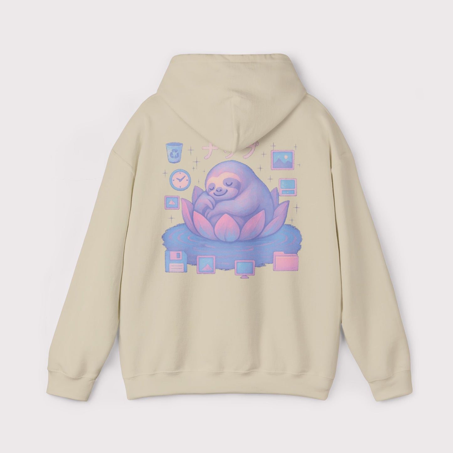 Digital Nap Sloth Hoodie