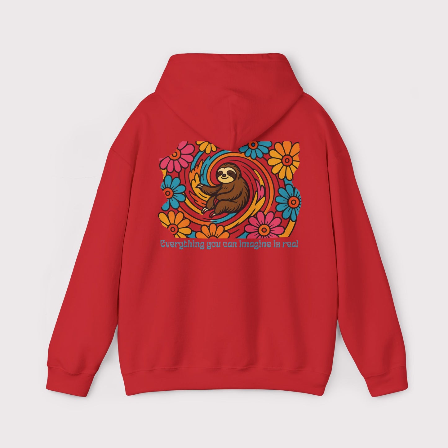 Imagine Sloth Hoodie