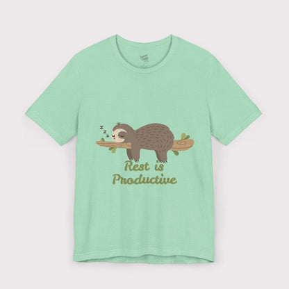 Rest is Productive - Jersey Tee
