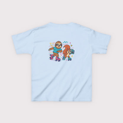Skate Jam Sloth & Squirrel Kids T-Shirt