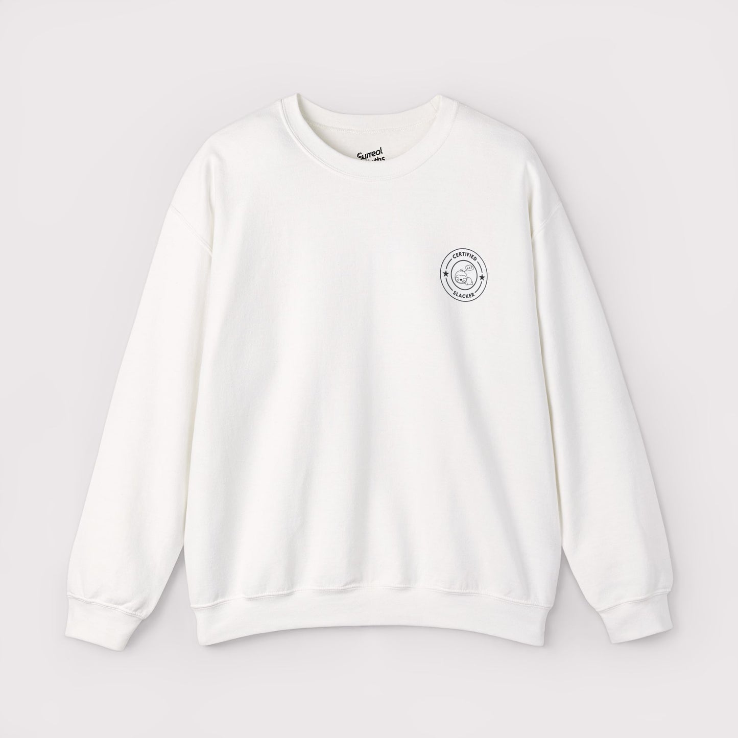 “Ask Me About Napping” - Certified Slacker - Crewneck