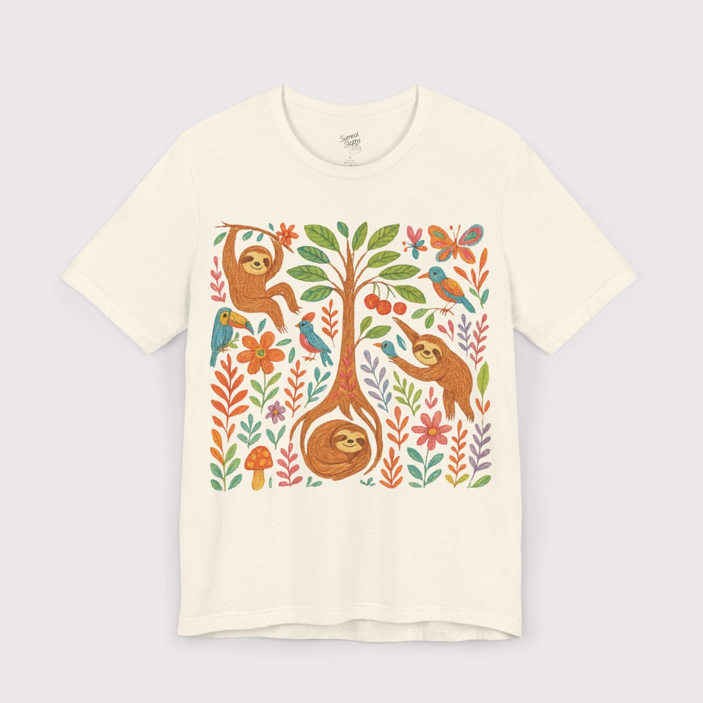 Jungle Joy Sloth T-Shirt