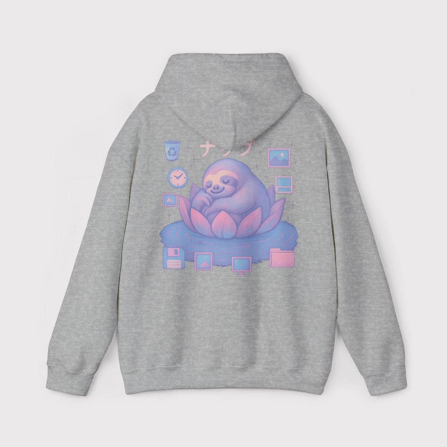 Digital Nap Sloth Hoodie