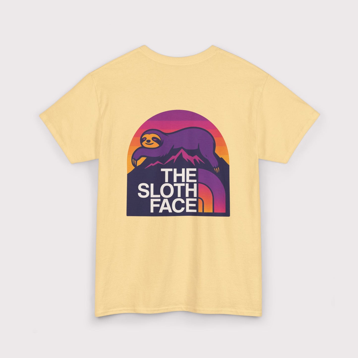 The Sloth Face Sunset T-Shirt