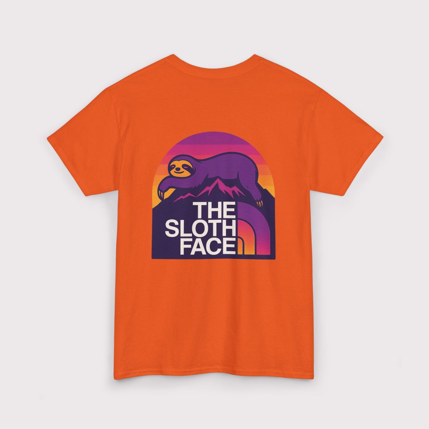 The Sloth Face Sunset T-Shirt