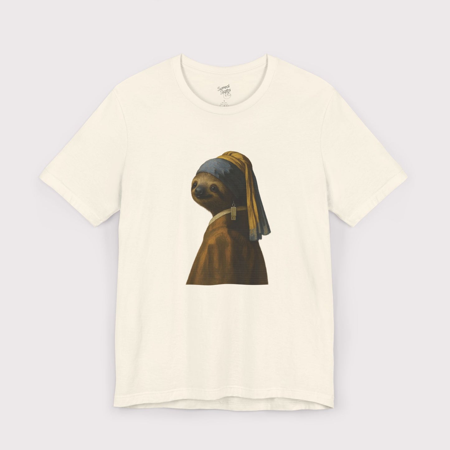 Sloth With An Earring - Jersey Tee