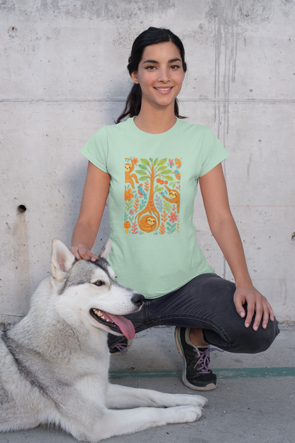 Jungle Joy Sloth T-Shirt